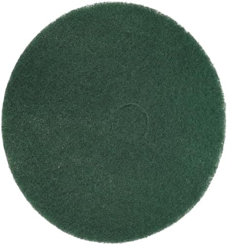 PRO SOURCE Floor Scrubbing Pads: 5 Pack, Green Coarse Polyester, 17" Diameter - Image 3