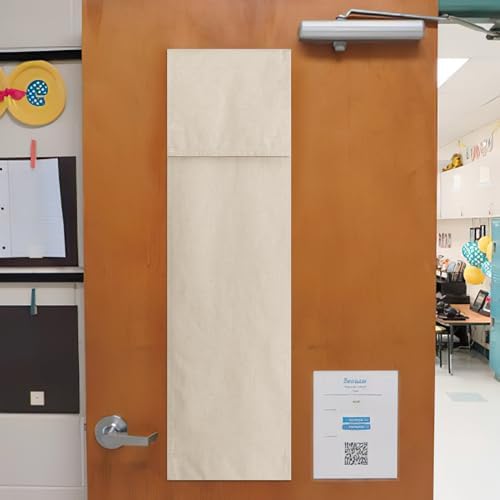 NICETOWN Classroom Door Window Curtain, 100% Blackout Privacy Protect - Image 5