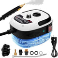 Steam Cleaner for Home, 1000ml Portable Steamer for Cleaning with 3 Brush Heads, 6-Level Adjustable and 15s Heat-Up, Handheld Steam Cleaner for Home, Car, Tile, Dirt, Grout, Floors, Couches, Grout by Hombasing