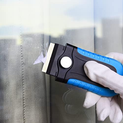 Gomake Razor Blade Scraper Tool for Sticker,Glue,Paint,Adhesives Removal,Glass Top Stove Cleaning - Image 3