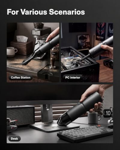 HOTO Handheld Vacuum Cleaner Cordless, Mini Vacuum Cleaner, 15000Pa - Image 3