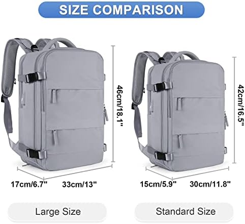 Large Personal Item Travel Backpack For Women Men Airline Approved Carry On Backpack Flight Approved Waterproof Sports Luggage Backpack Casual Daypack Small Hiking Backpack - Image 2