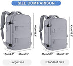 Large Personal Item Travel Backpack For Women Men Airline Approved Carry On Backpack Flight Approved Waterproof Sports Luggage Backpack Casual Daypack Small Hiking Backpack - Image 2