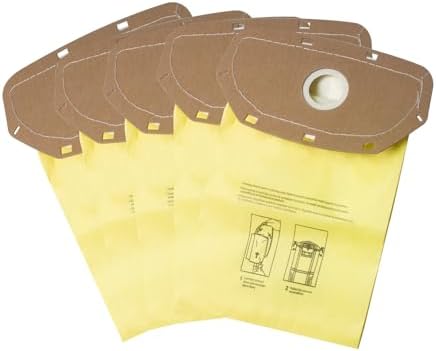 AH10232 Type CB1A Allergen Filtration Backpack Vacuum Bag Fit for Hoover Backpack Vacuum CH34006, CH93600, and CH93619(5 Pack) by Aillsa