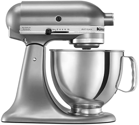 KitchenAid Artisan, 5-Qt Tilt Head Stand Mixer, KSM150PS, Contour Silver by Unknown