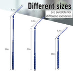 Colingmill 8 Pack Replacement Duster Handles, 3 Ft Extendable, Blue - Image 3