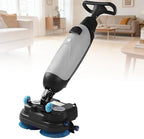 Heavy-Duty Commercial Floor Scrubber Machine, 17in Buffer Polisher by Unknown