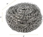 Superio Stainless Steel Scourers Steel Wool Scrubber Pad Used for Dishes, Pots, Pans, Grill, Stoves, and Ovens, Easy scouring for Tough Kitchen Cleaning Pack of 24 - Image 2