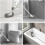 Hoklnuse Deck Brush 120°Swivel Floor Scrubber Shower Scrub Brush - Image 5