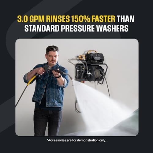 Active 3.0 GPM Professional High-Pressure Washer, 1000 PSI, 20A - Image 2