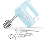 Lord Eagle 5-Speed Small Hand Mixer Electric, 300W Compact Portable, Blue by LordEagle