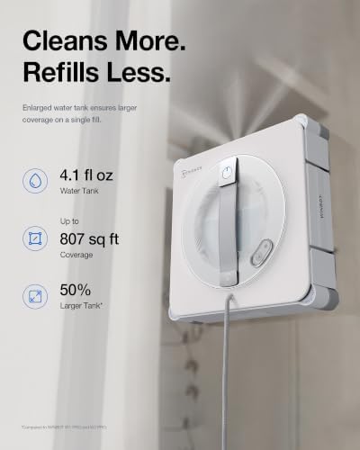 ECOVACS WINBOT W2S PRO Window Cleaning Robot, 10,000Pa Suction - Image 7