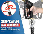 YAMATIC 3/8" Non-Marking Pressure Washer Hose 150 FT, Swivel Quick Connect - Image 6