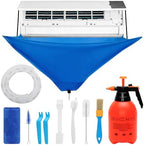 Mini Split Cleaning Kit for Air Conditioner,Wall Mounted Air Conditioner Cleaning Tools Waterproof Cover (11pcs) by Unknown