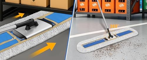 41" Commercial Dust Mop Dry Dust Broom for Hardwood Floor Cleaning - Image 5