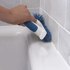 Unger 2-in-1 Grout and Corner Scrubber Brush Tool, Crevice Bathroom Cleaning Supplies for Showers, Door Tracks, Tile, and Bathtubs, Household 360-Degree Scrubbing Power (Pack of 4) - Image 4