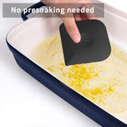 Herda Plastic Pan Dish Pot Food Kitchen Scraper Tool,Premium Food Scraper - Image 4