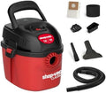 Shop-Vac 2021000 1 Gallon 1 Peak Wet/Dry Vac, Wall Mount Small Vacuum by Shop-Vac