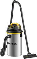 STANLEY Wet/Dry Vacuum SL18133，4.5 Gallon 4 Horsepower Wall-Mounted Hanging Vacuum with 26 Cleaning Range Stainless Steel Tank, Home/Garage/Upholster/Laundry Rooms Vacuum by STANLEY