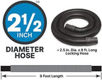 Shop-Vac 9601806 18 Gallon Wet/Dry Utility Vacuum, 6.0 Peak HP, 2.5 Inch Diameter x 8 Foot Hose, 20 Foot Cord, Design for Powerful Suction - Image 3