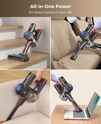 Cordless Vacuum Cleaner, 500W 45KPA Stick Vacuum Cleaners for Home - Image 5