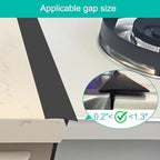 Mofason Stove Gap Covers - 21 Inch Silicone Stove Gap Filler Black - Image 6