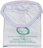 10 Replacement 107314 HEPA Bags. Compatible with ProTeam Intercept 6 QT Backpack Vacuum Cleaner. Fits Super Coach Pro 6 GoFree Flex Pro ProVac FS 6 - Image 2