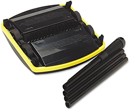 Rubbermaid Commercial Products Executive Series 6.5" Single-Action Mechanical Sweeper Cordless Black Collects Dust Dirt and Debris from Hard Floors and Carpet - Image 5
