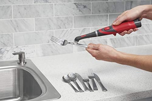 Rubbermaid Reveal Power Scrubber Attachable Soft Bristle & Velcro Head with 6 Microfiber Pads for Cordless Electric Battery Powered Scrub Brush Ideal for Shoes/Sneakers/Car Trim/Tires/Furniture - Image 4