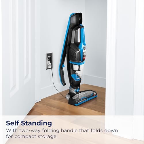 Bissell, 3061 Featherweight Cordless Stick Vacuum, Self-Standing, Electric Blue, Black - Image 6