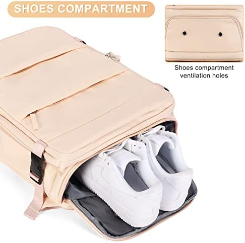 coofay Carry On Backpack Flight Approved Personal Item Travel Backpack For Women Airline Approved Waterproof Sports Luggage Backpack Casual Daypack Small Hiking Backpack - Image 6