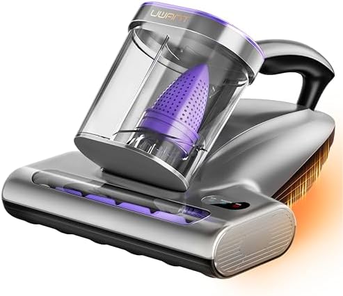 uwant 18Kpa Mattress Vacuum Cleaner 60000RPM Tap Bed Vacuum Set of 1 by UWANT