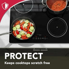 Weiman Cooktop Cleaner Paste, Easily Remove Burned-On Food, Grease and Watermarks, Leaving Your Glass Cook Top Sparkling - Image 5