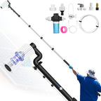 20.34ft Telescopic Water-Fed Washing Kit with Soap Dispenser by PureSwirlz