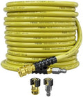 POHIR 50ft Pressure Washer Hose 3/8" 4800 PSI with 3/8 Quick Connect by POHIR