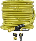 POHIR 50ft Pressure Washer Hose 3/8" 4800 PSI with 3/8 Quick Connect by POHIR
