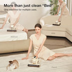 Jimmy WB63 Mattress Vacuum Cleaner, Bed Vacuum with UV-C, Ultrasonic & Hot Wind, 15KPa Strong Suction, Smart Dust Sensor & Tapping Technology for Mattresses, Pillows & Upholstery - Image 6