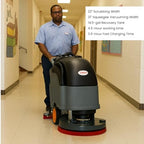 SUNMAX 22" Self-Propelled Floor Scrubber, Lithium Battery, 31" Squeegee - Image 2