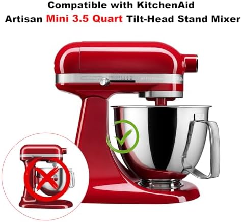 Bamboo Mixer Slider Mat for KitchenAid Mini 3.5 Quart Tilt-Head Stand Mixer - Image 2