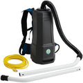 Commercial Backpack Vacuum, 6 Qt Capacity, HEPA Filter, 8-Piece Tool Kit, 9.5 lbs by GLOWNARY