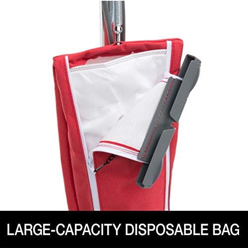 Sanitaire Tradition Commercial Bagged Upright Vacuum, SC688B ,Red - Image 5