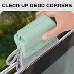 Runsgo Window Track Cleaner, Handheld Cleaning Brush Set, for Window Slides Grooves, Tile Grout Lines, Shutter Slats, Car Ac Vents & Narrow Gaps (Pink 3pcs) - Image 6