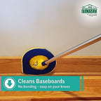CHOMP Long Handle Wall Cleaner, 5 Minute CleanWalls Extendable Wall Washer, Ceiling Cleaner, Baseboard Duster, Telescoping Dry Dust and Wet Wash Cleaning Mop with Washable Microfiber Pad - Image 4