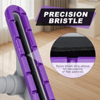 101446 EZ Glide Floor Tool for ProTeam Backpack Vacuums 10 QT & 6 QT and Hoover Commercial C2401 - 1.5″ Nut-Coupling Wand Fit — Multi-Surface Nylon Brush Head for Hard Floor & Low-Pile Carpe,14″ - Image 4