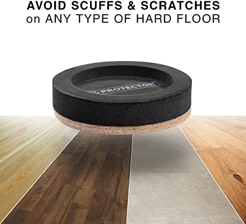 Felt Furniture Sliders for Hardwood Floors X-PROTECTOR 16 PCS 3 ½” - Image 4