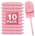 OskokClean Duster Refills Kit with 13" Handle, 10 Count, Pink by OskokClen