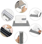8 Pcs Hand-held Groove Gap Cleaning Tools - Door Window Track Crevice Cleaning Brushes Blind Cleaner Duster, Window Magic Cleaning Brush for Shower Door, Car Vents, Air Conditioner, Keyboard - Image 3