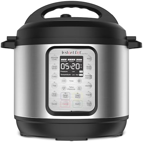 Instant Pot Duo Plus 6 Qt 9-in-1 Electric Pressure Cooker, Stainless Steel by InstantPot