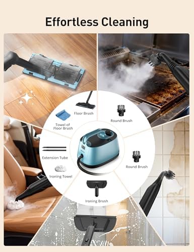 Aspiron Steam Cleaner, 293°F 58 PSI High Pressure Handheld Steam Mop - Image 4