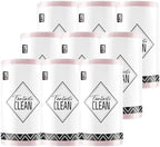Fantasticlean Microfiber Cleaning Cloth Rolls- 675 Sheets (9 Rolls of Pink) by Fantasticlean